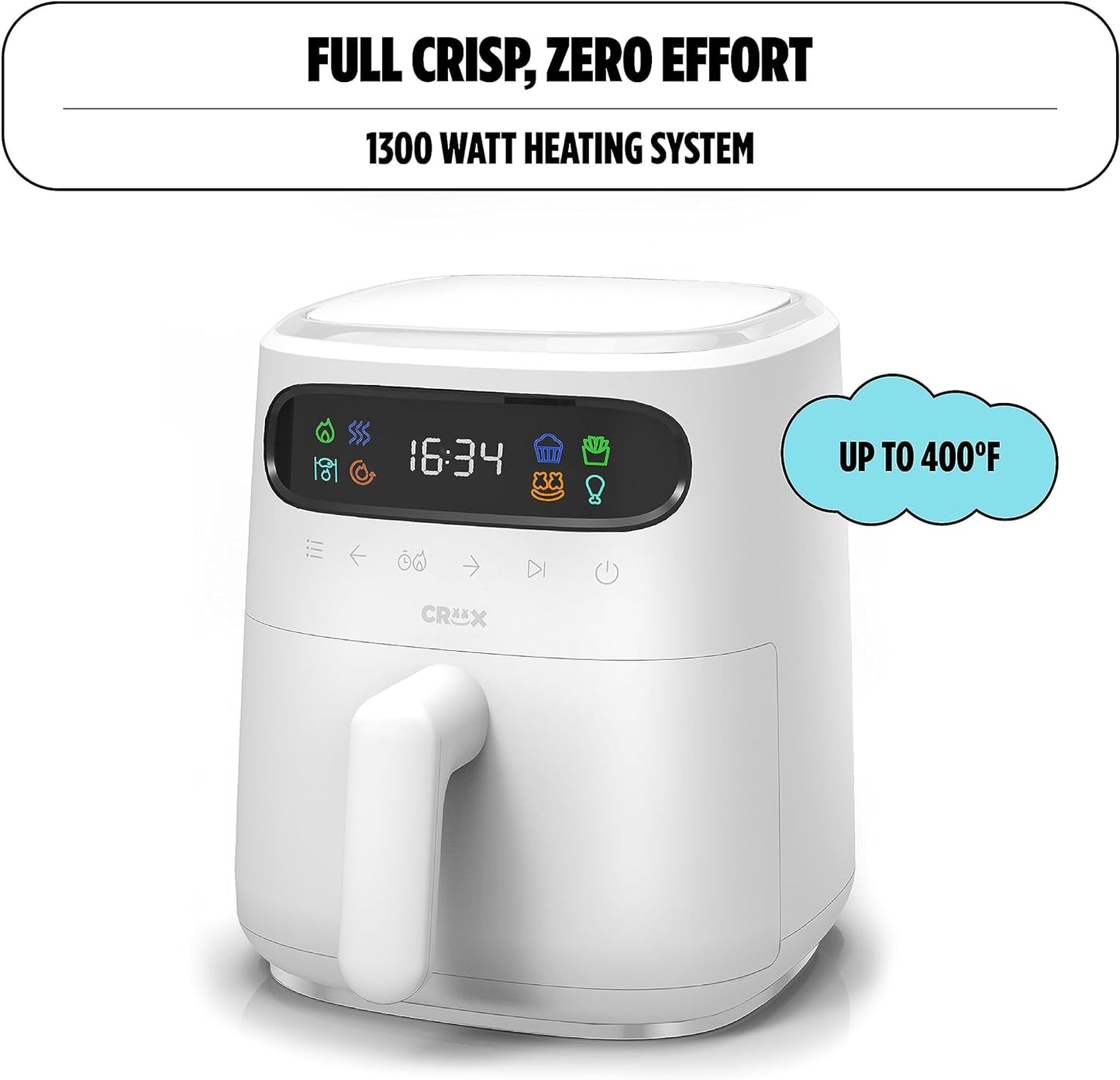 AIR FRYER AIRFRYER FREIDORA AIRE AUTOMATICA DIGITAL ELECTRODOMESTICO COCINA