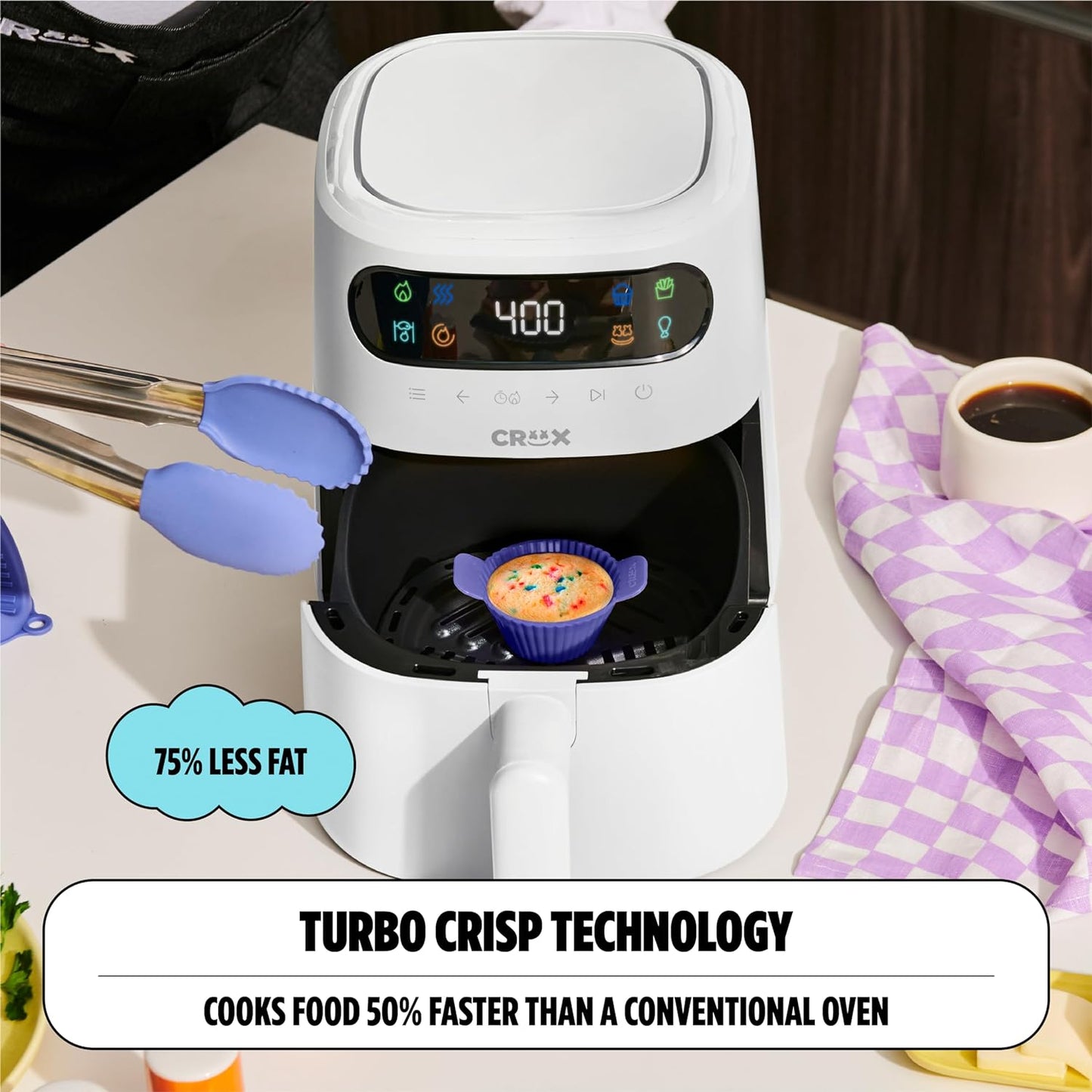 AIR FRYER AIRFRYER FREIDORA AIRE AUTOMATICA DIGITAL ELECTRODOMESTICO COCINA