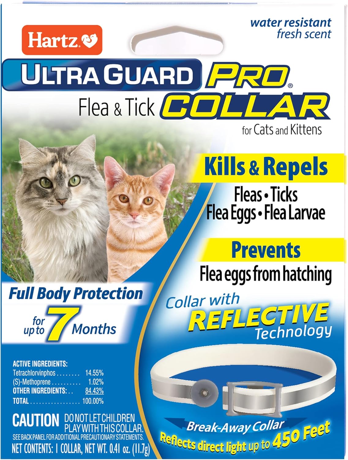 COLLAR GATOS REFLECTIVO ANTI PULGAS ANTI GARRAPATAS CUIDADO MASCOTA