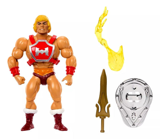 He-man Master Figura 5.5 Pulgadas Puño Fulminante Retro