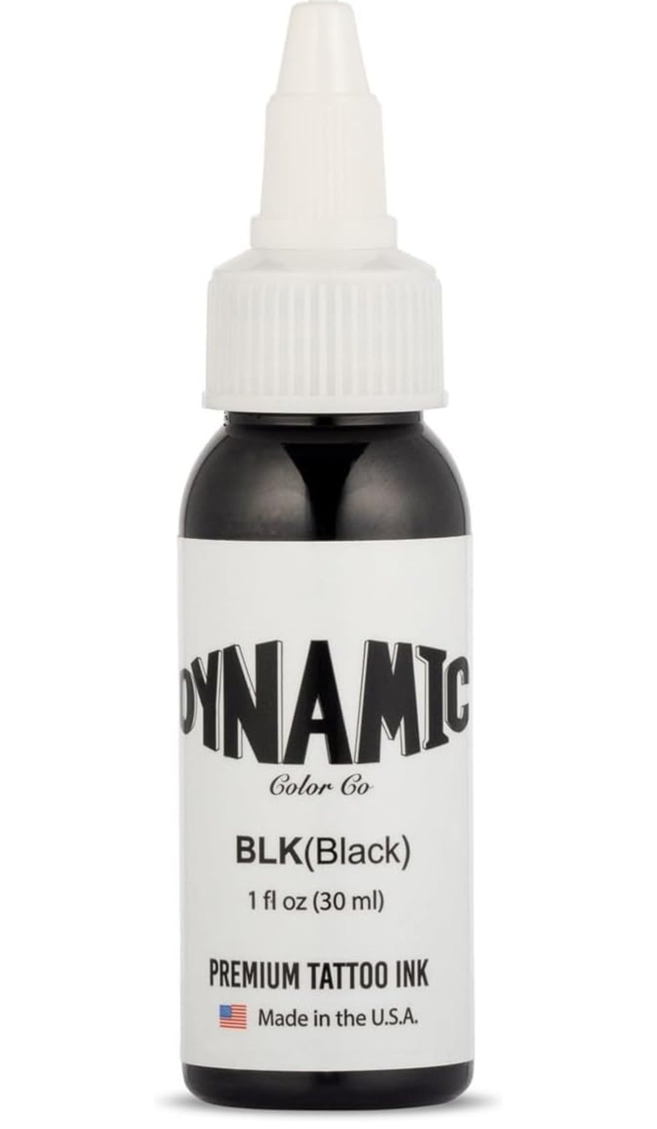 DYNAMIC BLACK NEGRO 1 OZ 30 ML TINTA PIGMENTO BLACK INK TATUAJE TATTOO