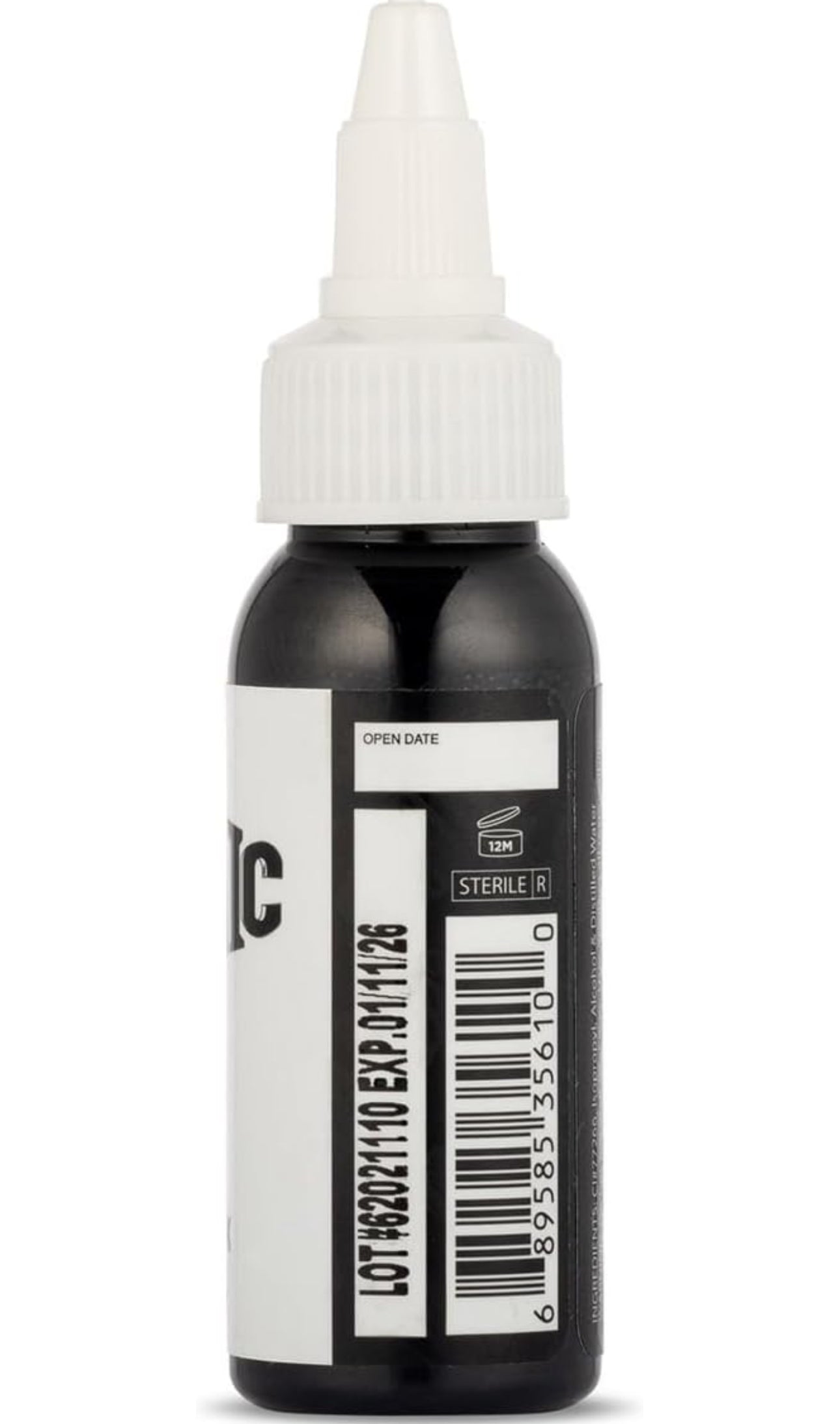 DYNAMIC BLACK NEGRO 1 OZ 30 ML TINTA PIGMENTO BLACK INK TATUAJE TATTOO